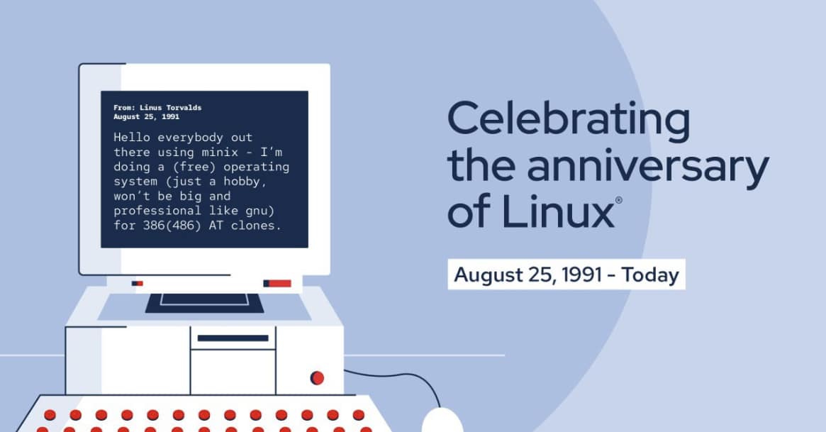 Happy 33rd Anniversary of Linux 🐧